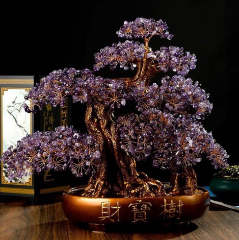 紫水晶財寶樹